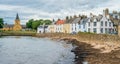 Scenic sight in Anstruther in a summer afternoon, Fife, Scotland.