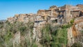 Scenic sight in Barbarano Romano, medieval village in Viterbo Province, Lazio, Italy. Royalty Free Stock Photo