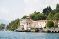 Scenic Sight in Cadenabbia Griante on Lake Como. Lombardy, Italy Royalty Free Stock Photo