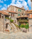 Scenic sight in Capalbio, picturesque village on the province of Grosseto. Tuscany, Italy. Royalty Free Stock Photo