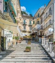 Scenic sight in Caramanico Terme, comune in the province of Pescara in the Abruzzo region of Italy. Royalty Free Stock Photo