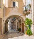 Scenic sight in Giovinazzo, province of Bari, Puglia, southern Italy. Royalty Free Stock Photo