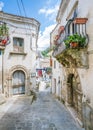 Scenic sight in Pietrapertosa, small village on the Lucanian Dolomites, province of Potenza, Basilicata, Italy.