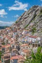 Scenic sight in Pietrapertosa, small village on the Lucanian Dolomites, province of Potenza, Basilicata, Italy.