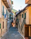 Scenic sight in Rocca di Papa, small town in the Province of Rome. Lazio, Italy.