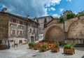 Scenic sight in Scanno, province of L`Aquila, Abruzzo, central Italy.