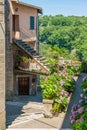 Scenic sight in the village of Vignanello, Province of Viterbo, Lazio, Italy. Royalty Free Stock Photo