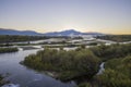 Scenic Snake River Idaho Landscape at Sunrise in Autumn Royalty Free Stock Photo