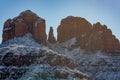 Cathedral Rocks Sedona Arizona in Winter