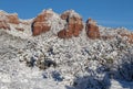 Scenic Red Rock Winter Landscape Sedona Arizona Royalty Free Stock Photo