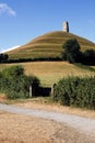 Scenic Somerset, Glastonbury Tor Royalty Free Stock Photo