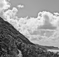 Scenic South England Coastline Seaside Beautiful View of the Sea No People