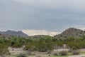 Scenic southern Arizona vista in early morning