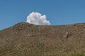 Scenic southern Arizona vista during the monsoon season