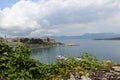 Seafront. Corfu City View And Lonian Sea Royalty Free Stock Photo