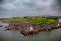 Scenic spring aerial view of Suomenlinna (Sveaborg