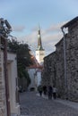 24-27.08.2016 Scenic summer beautiful aerial skyline panorama of the Old Town in Tallinn, Estonia