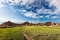 Summer in Badlands National Park, South Dakota Royalty Free Stock Photo