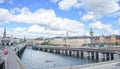 Scenic summer panorama of Stockholm, Sweden Royalty Free Stock Photo