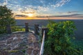 Scenic summer sunset, Appalachian Mountains, Kentucky Royalty Free Stock Photo