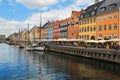 Scenic summer view of Nyhavn pier in Copenhagen, Denmark