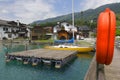 Scenic summer view of Unterach am Atterse, Salzkammergut, Austria, Europe