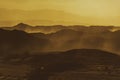 Scenic Sunset in Ocotillo Wells State Vehicular Recreation Area