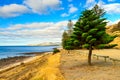 Scenic sunset view from Normanville Beach Foreshore