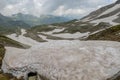 Scenic surroundings near the Grossglockner high alpine road, Austria Royalty Free Stock Photo