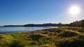 Scenic Te Haruhi Bay at Shakespear Regional Park