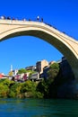 Scenic town of Mostar, Bosnia Europe