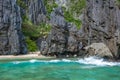 Scenic tropical island landscape, El Nido, Palawan, Philippines Royalty Free Stock Photo