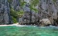 Scenic tropical island landscape, El Nido, Palawan, Philippines Royalty Free Stock Photo