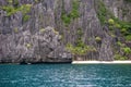 Scenic tropical island landscape, El Nido, Palawan, Philippines Royalty Free Stock Photo