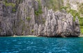Scenic tropical island landscape, El Nido, Palawan, Philippines Royalty Free Stock Photo
