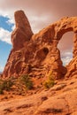 Scenic Turret Arch Arches National Park Utah Royalty Free Stock Photo