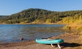 Scenic Two Oceans Lake Landscape Grand Teton National Park in Autumn Royalty Free Stock Photo