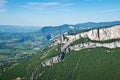 Scenic valley Combe Laval in the Vercors