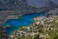 Big Allo lake in Fann mountains, Middle Asia Tajikistan