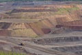 Taconite Open Pit Mine - A Scenic View Royalty Free Stock Photo