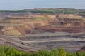Taconite Open Pit Mine - A Scenic View Royalty Free Stock Photo