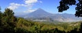 Scenic View of the Agua Volcano as seen from the slopes of the Pacaya Volcano