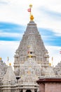 Scenic view of Akshardham Mahamandir temple at BAPS Swaminarayan Akshardham