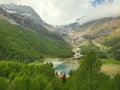 Scenic view in Alp Grum.