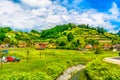 Small place in Zagorje region, Durmanec. Royalty Free Stock Photo