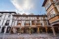 Scenic view of an ancient building in Ezcaray village, La rioja, Spain.