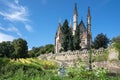 Scenic view of Apollinaris church against the blue sky in Remagen, Germany Royalty Free Stock Photo