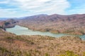 Scenic view from the Appalachian Trail near Roanoke, Virginia Royalty Free Stock Photo