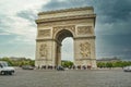 Scenic view of the Arc de Triomphe etoile located in Paris, France