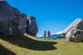 Scenic View around Castle Hill, New Zealand